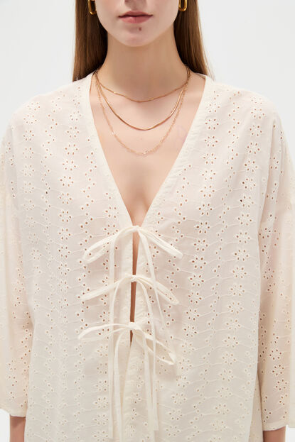 BLUSA ANIS 70809 MARFIL  / OFF WHITE image number null