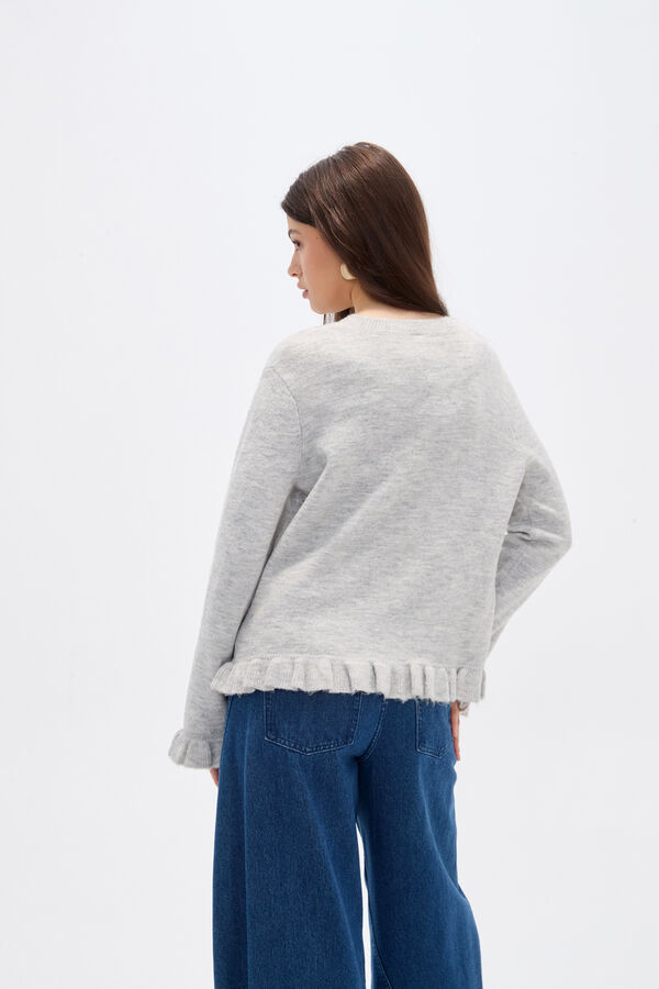 SACO POTOK GRIS MELANGE image number null