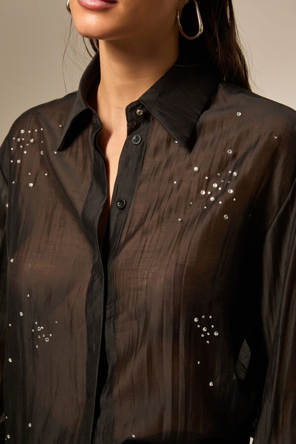 CAMISA XELARIE NEGRO image number null