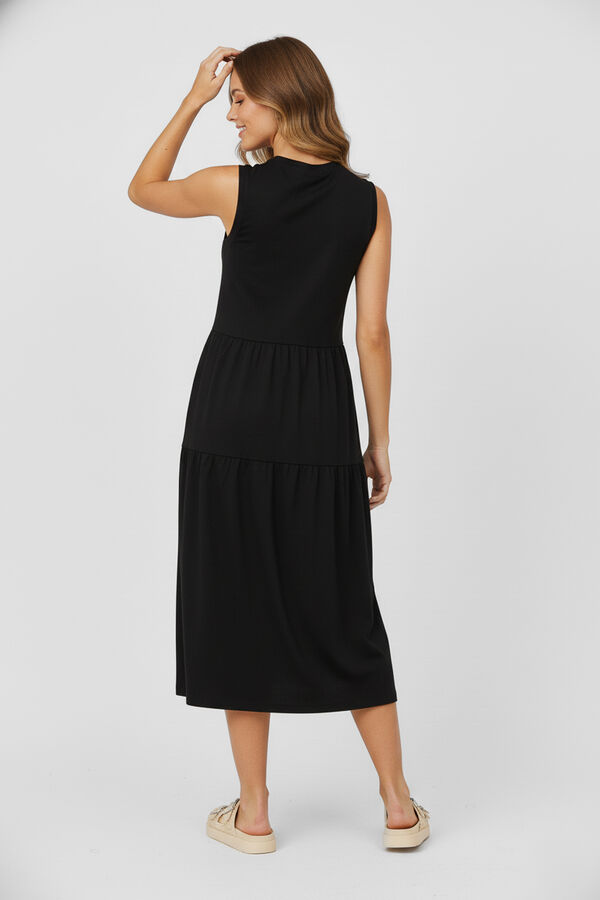 VESTIDO NOLVA NEGRO image number null