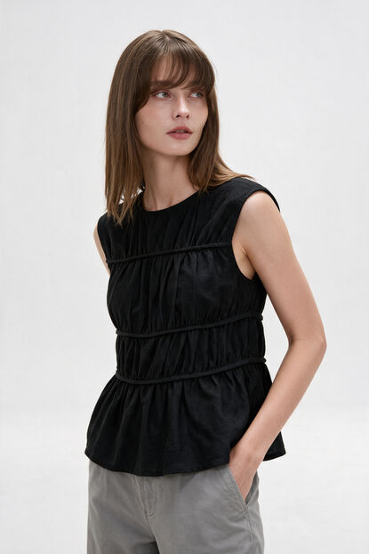 MUSCULOSA BUSIA 70809 NEGRO image number null
