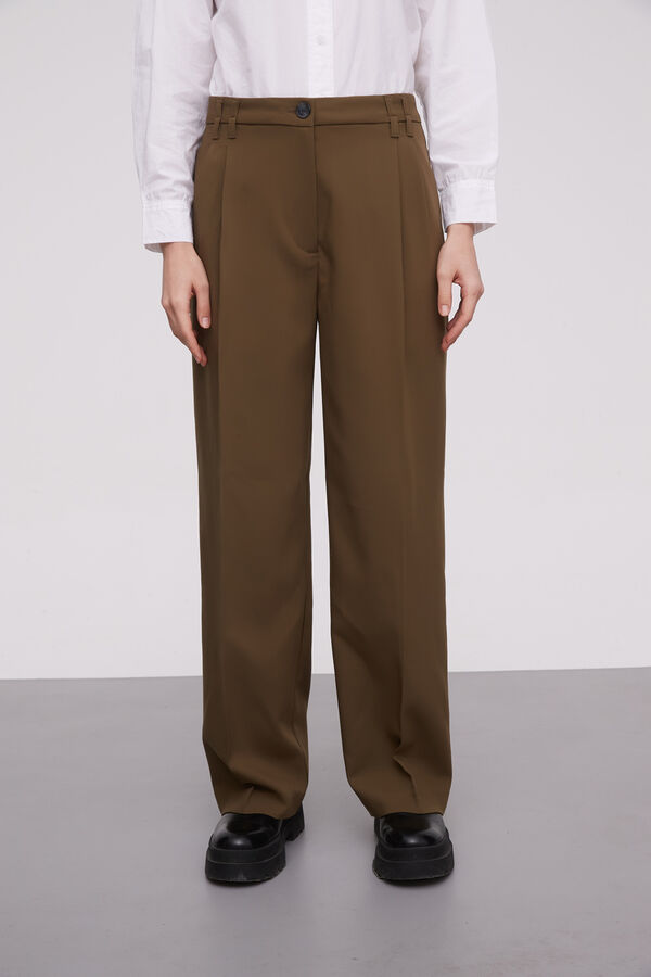 PANTALON HARIES VERDE OLIVA image number null