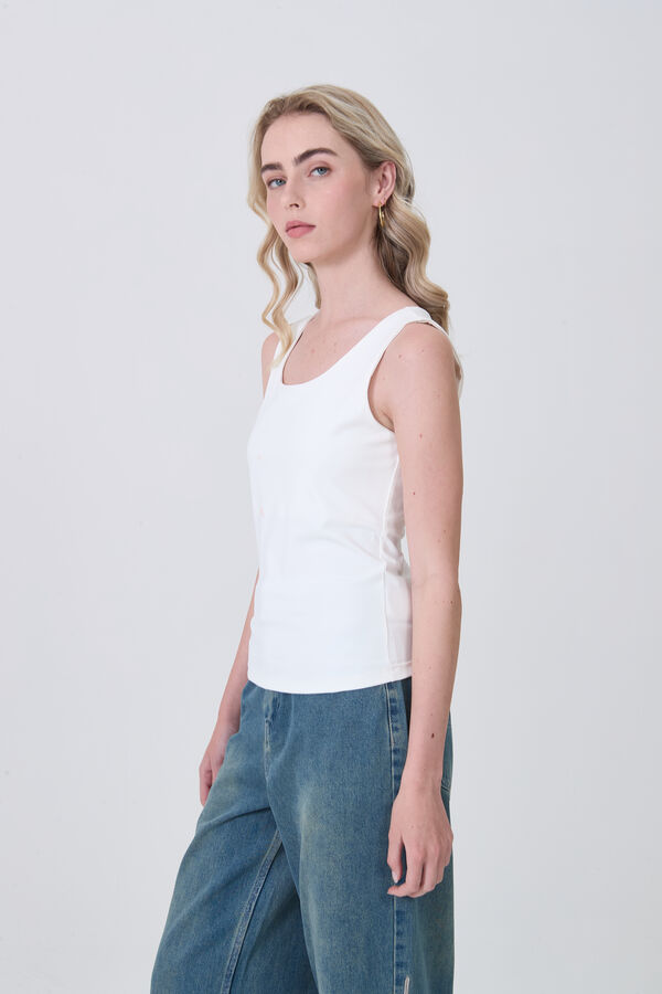 MUSCULOSA ABRIOLA MARFIL  / OFF WHITE image number null
