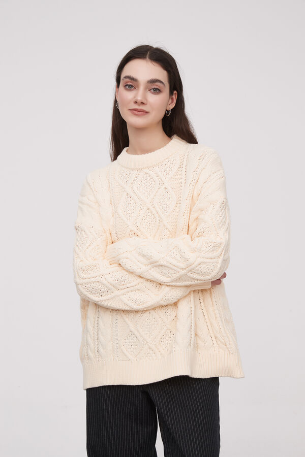 SWEATER CENOZ CREMA image number null