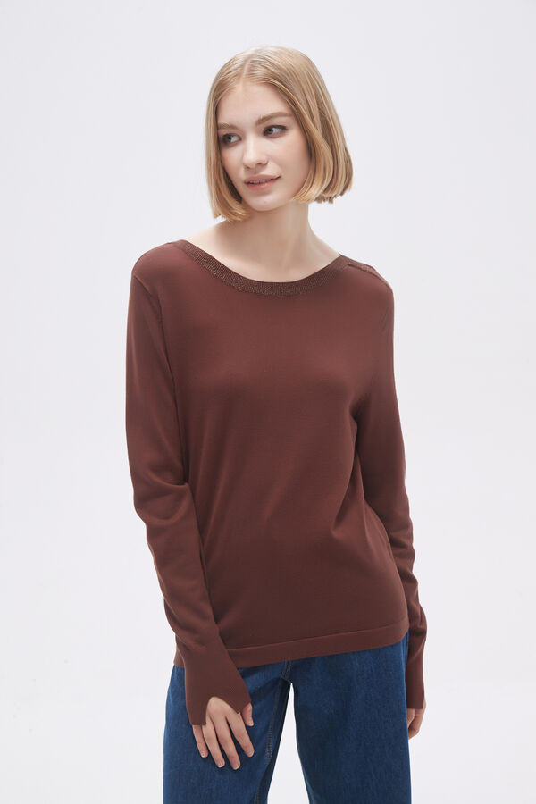 SWEATER MACE CHOCOLATE image number null