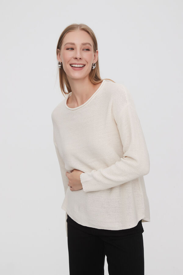 SWEATER GOBY CRUDO / NATURAL image number null