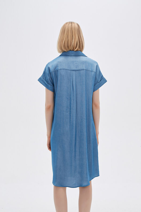 VESTIDO LEMOS AZUL CLARO image number null