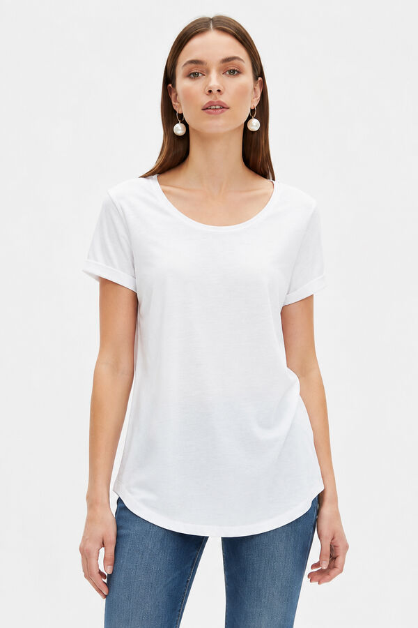 REMERA CORDATA 70607 BLANCO image number null