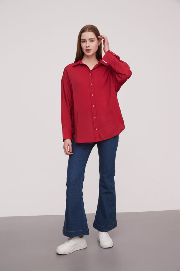 CAMISA MIRTAN CEREZA image number null