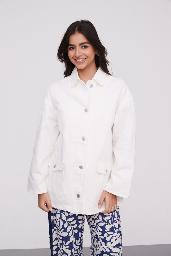 CHAQUETA DANCO BLANCO image number null