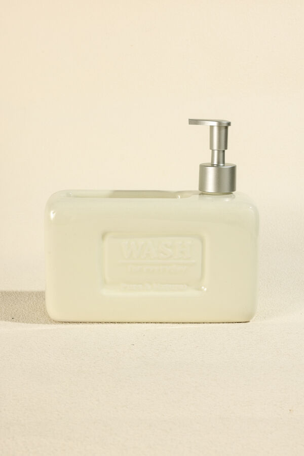 Dispensador para Jab&oacute;n y Esponja COLOR UNICO image number null