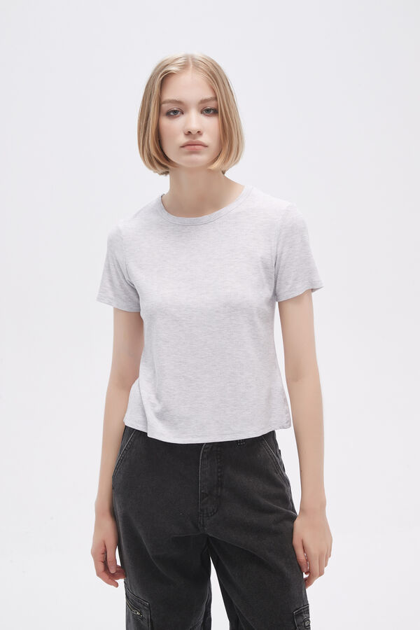REMERA COCOBONGO GRIS MELANGE image number null