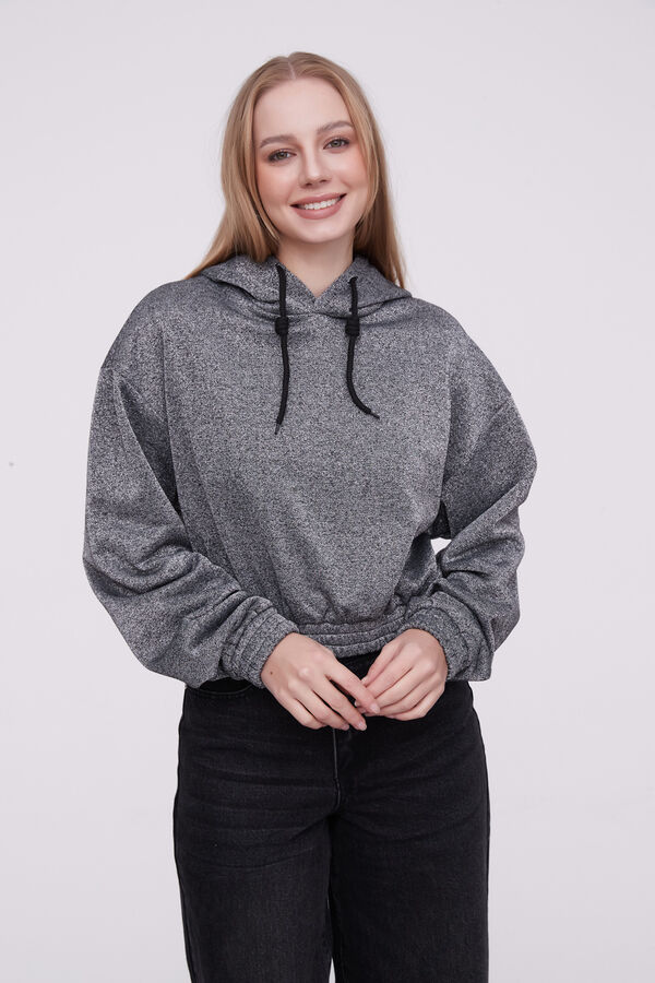 SUDADERA BATIN GRIS OSCURO image number null