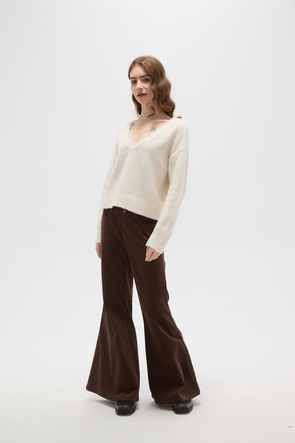 SWEATER PRETTIE MARFIL  / OFF WHITE image number null