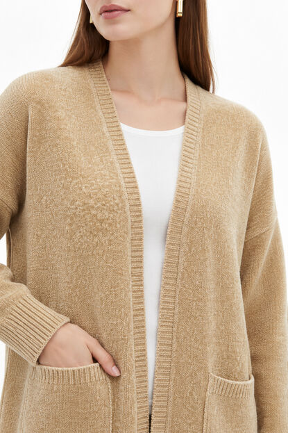 SACO QYLEN BEIGE OSCURO image number null