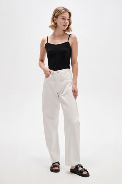PANTALON ESINO 70607 MARFIL  / OFF WHITE image number null
