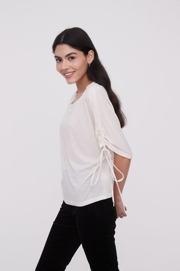 REMERA LAVINE BEIGE CLARO image number null