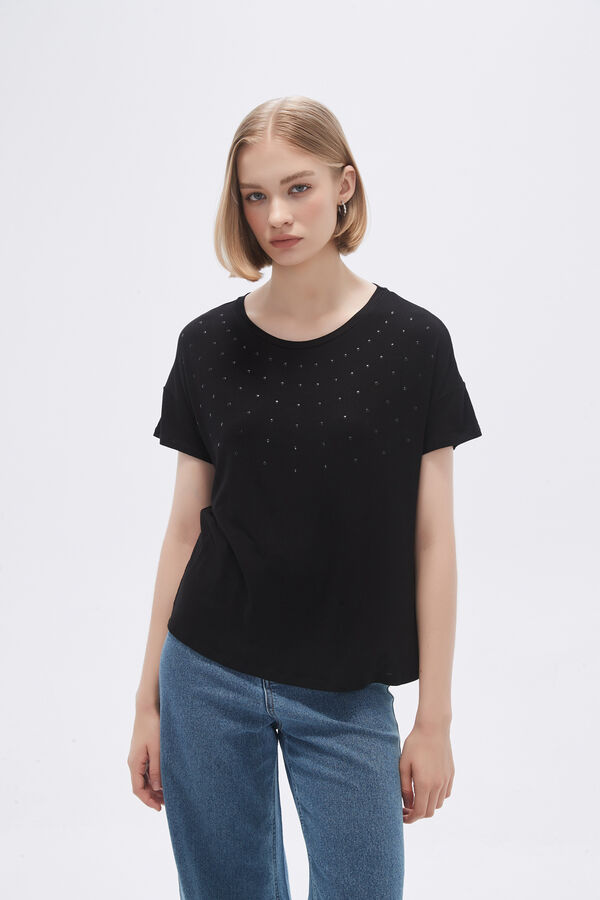 REMERA RENATE NEGRO image number null