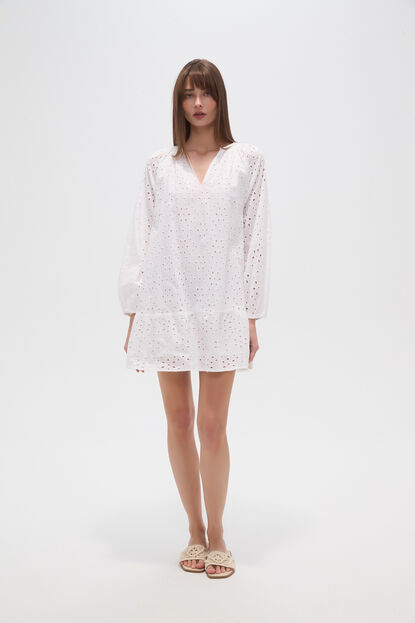 VESTIDO DILMA BLANCO image number null