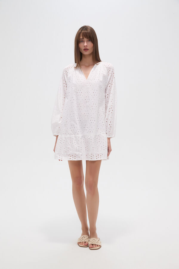 VESTIDO DILMA BLANCO image number null
