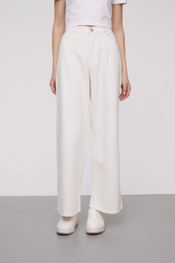 PANTALON LENICETE BLANCO image number null