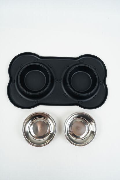 Accesorio Comedero doble COLOR UNICO image number null