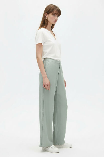PANTALON ISPANE 70809 VERDE AZULADO image number null