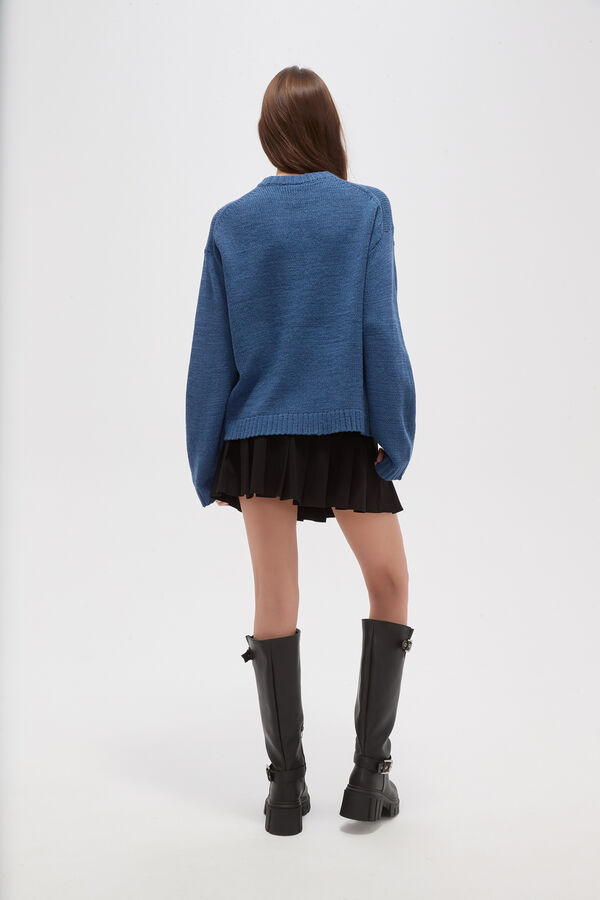SWEATER SILICIA AZUL PIEDRA image number null