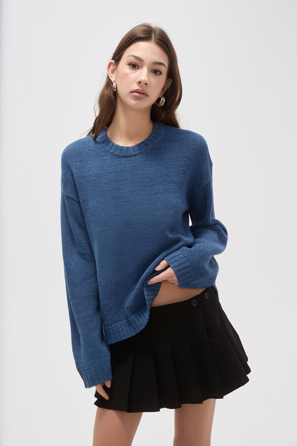SWEATER SILICIA AZUL PIEDRA image number null