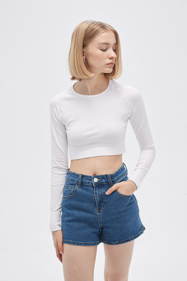 TOPS SLEEVE BLANCO image number null