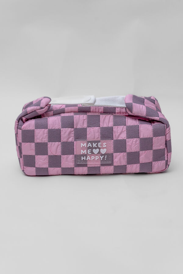 Cartuchera Makes me Happy ROSA image number null