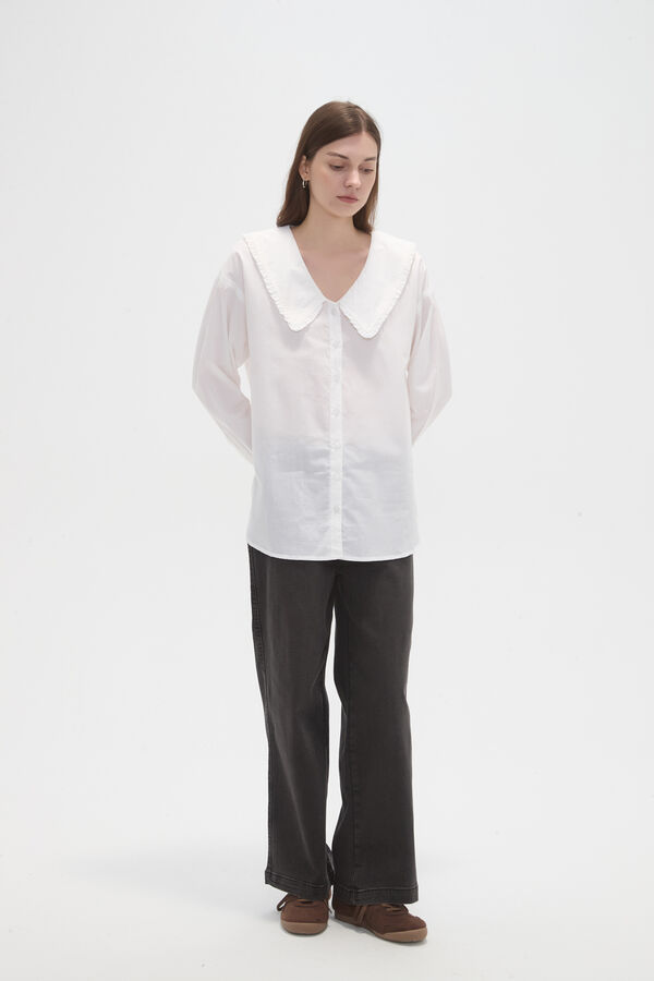 CAMISA LALOU BLANCO image number null