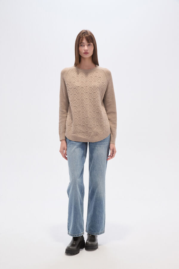 SWEATER PIER TAUPE CLARO image number null