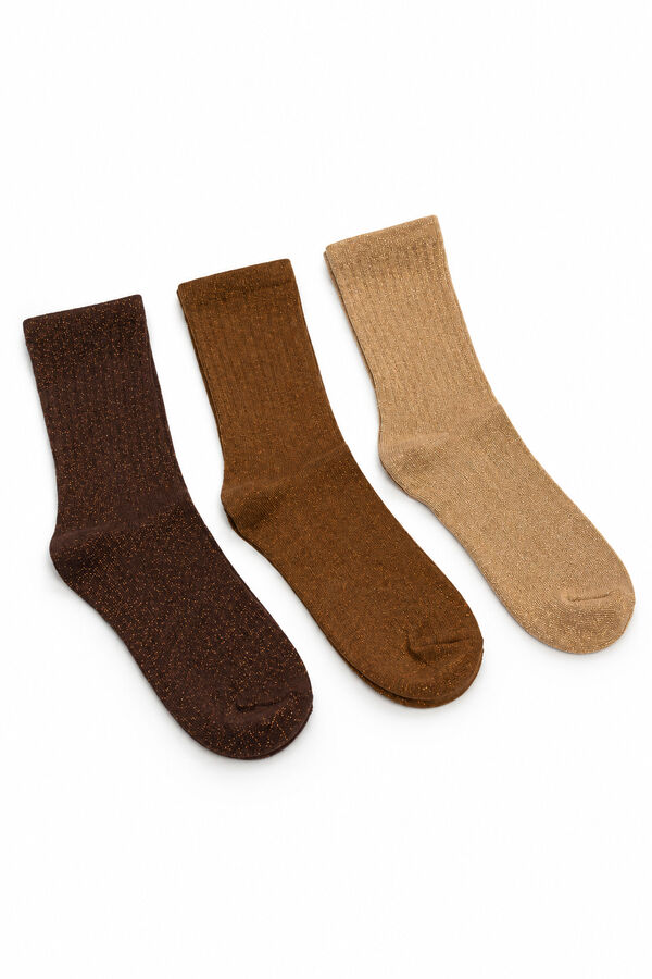 Medias Crew Brave, Pack x 3 COLOR UNICO image number null