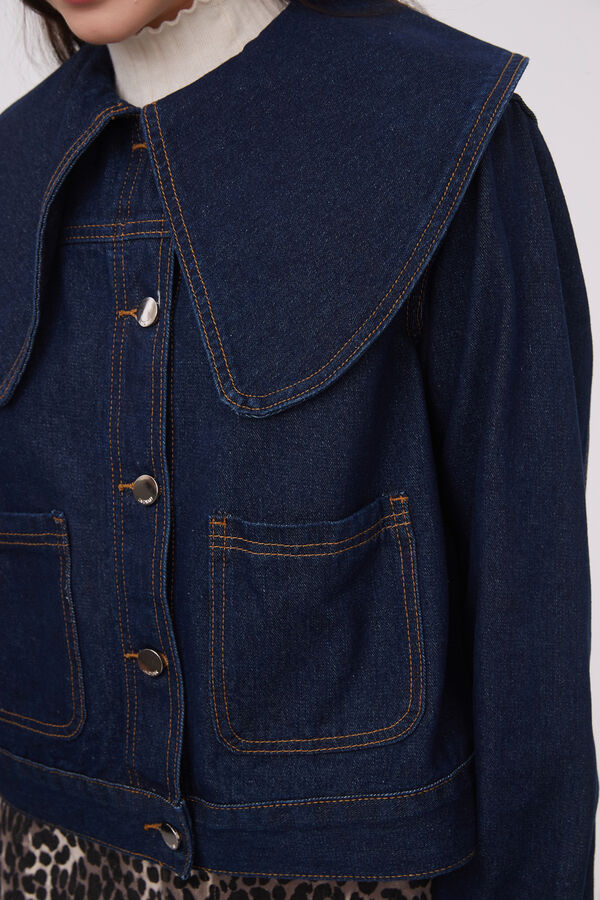 CAMPERA FLAPPY AZUL INDIGO image number null