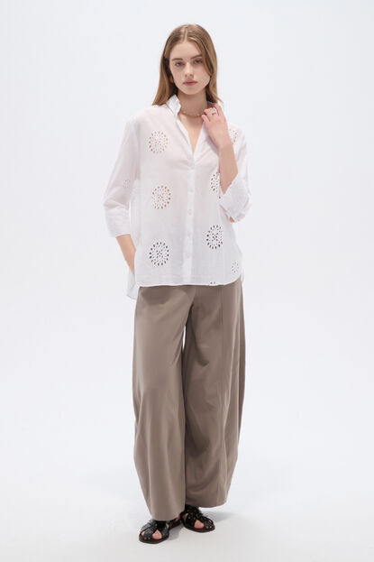 CAMISA BOW 70607 BLANCO image number null