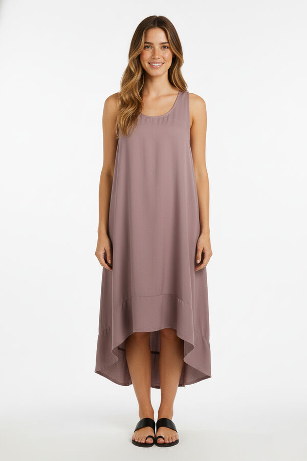 VESTIDO XYLON TAUPE / MINK / VISON image number null