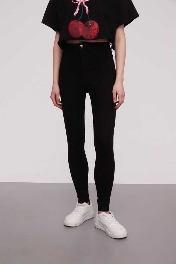 PANTALON ALEGRE NEGRO image number null