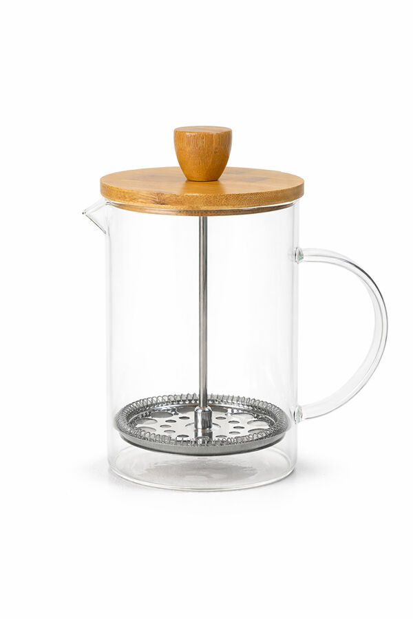 Cafetera Prensa Tapa Madera COLOR UNICO image number null