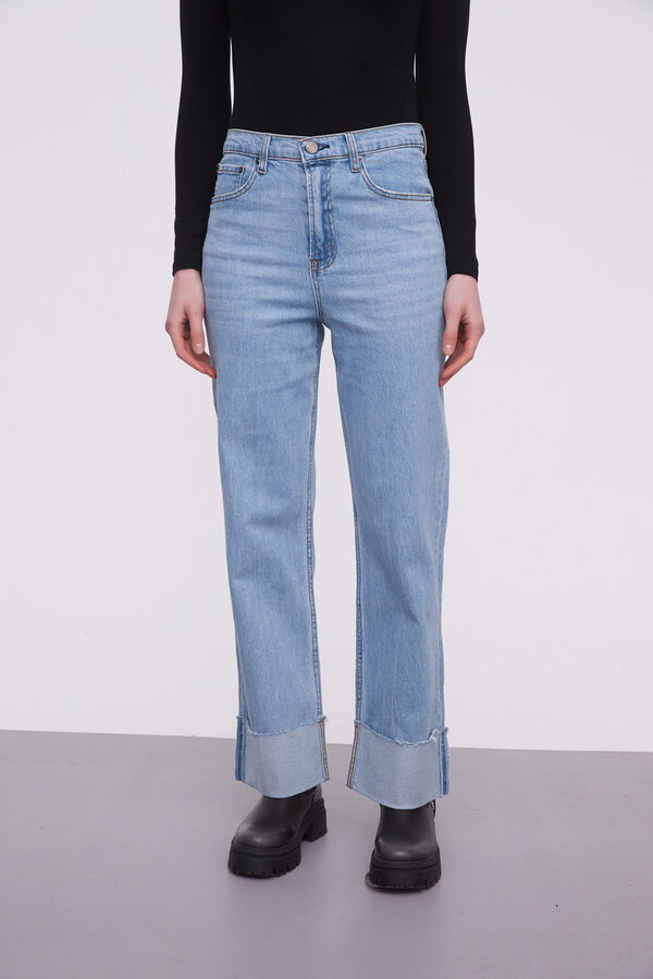 PANTALON GOCHI CELESTE GRISACEO image number null