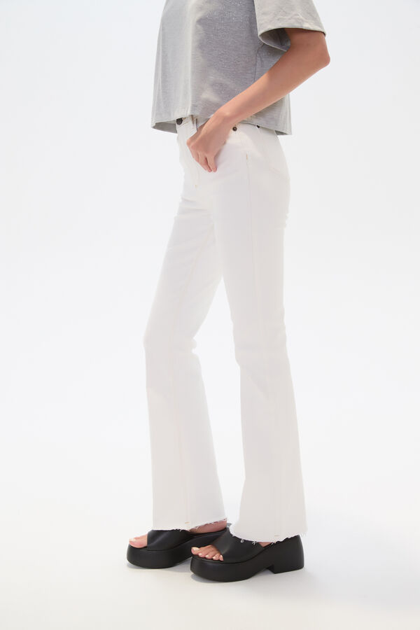PANTALON HAUCH MARFIL  / OFF WHITE image number null