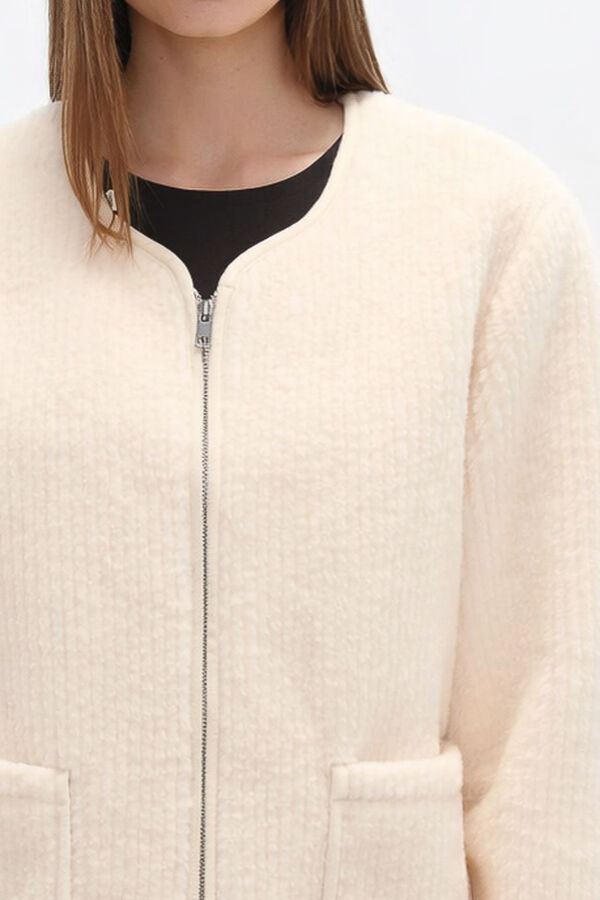 CHAQUETA CLEMEN CRUDO / NATURAL image number null