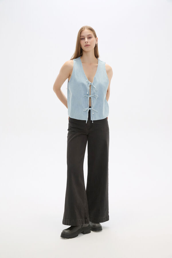 CHALECO CANDA CELESTE image number null