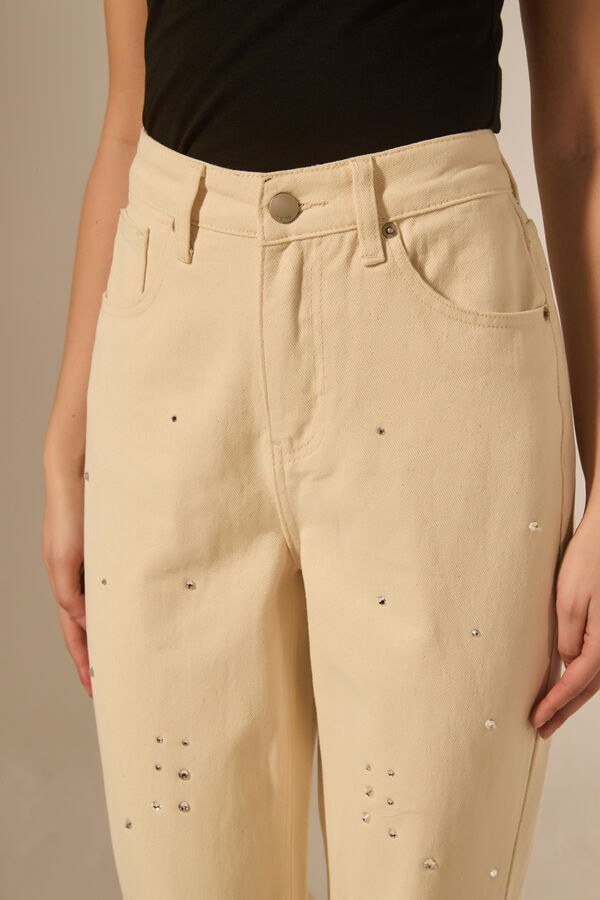 PANTALON AVELA CRUDO / NATURAL image number null