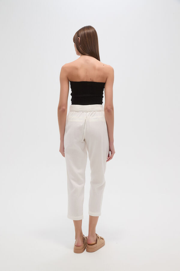 PANTALON SOUZA MARFIL  / OFF WHITE image number null