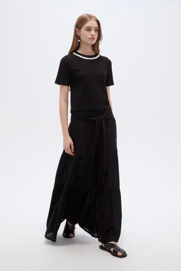REMERA TILVAR 70607 NEGRO image number null