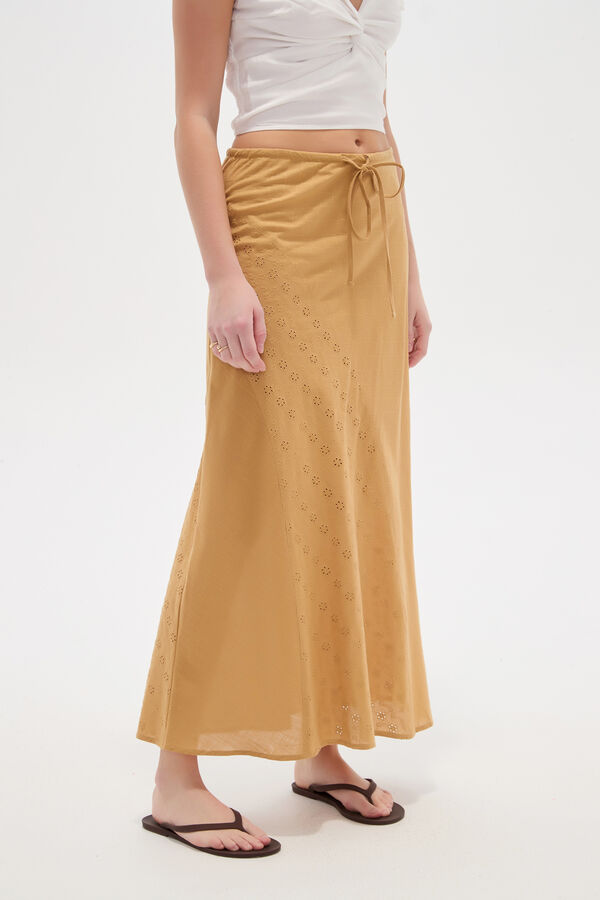 FALDA AGLAE 70809 BEIGE OSCURO image number null