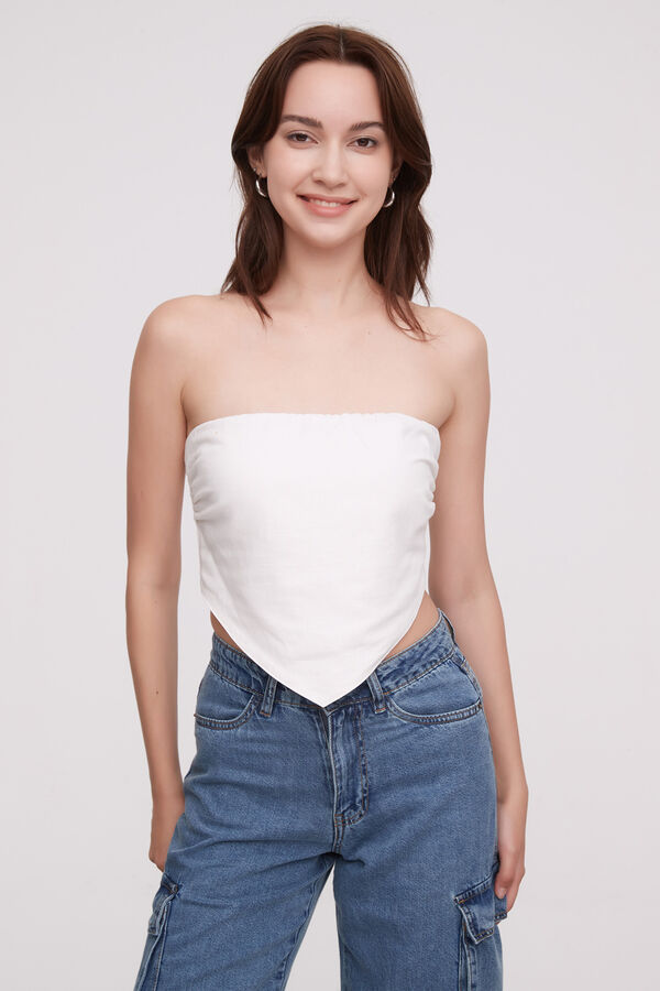TOPS FUGEN MARFIL  / OFF WHITE image number null