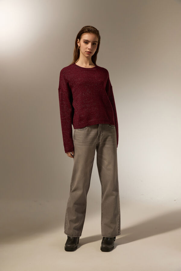 SWEATER VORNAL BORDEAUX CLARO image number null