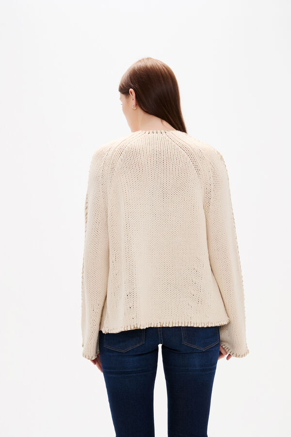 CARDIGAN GARENE CRUDO / NATURAL image number null
